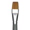 Da Vinci Colineo Synthetic Kolinsky Sable Brush - Flat, Size 20, Short Handle